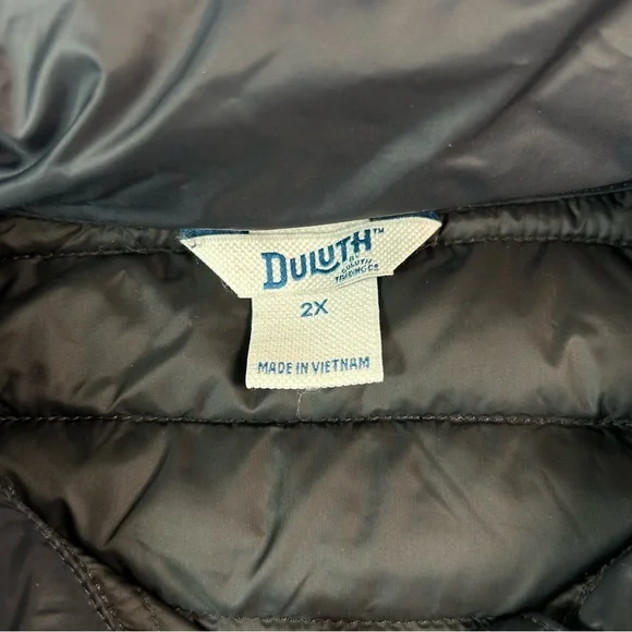 Duluth Trading Co Adult 2XL Black Puffer Jacket  Coat Mens/Womens Size XXL - Picture 7 of 12